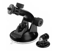 Walway Action Camera Car Suction Cup Mount+ Tripod Adapter for GOPRO Hero 6/5/5 Session/4 Session/4/3+/3/2/1, and Other Action Camera