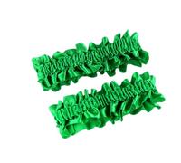 Wambere 2 Piece Wedding Garter, Elastic Satin Garter Holder, Garter Holder with Lace, Wedding Garter Holder, Bridal Accessory, Sexy Garter Holder, Green