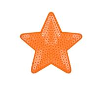 Wambere Pack of 10 Sequin Star Patches for Iron-on, Stars Embroidered Patches, Iron-On Patches for Sewing, DIY Crafts, Clothing Decoration, Orange, L