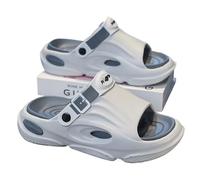 WAMIZEU Men's Outdoor Sports Anti-slip Dual-purpose Sandal Slippers,Sandals for Plantar Fasciitis,Walking Sandals Men,Extra Wide Fit Sandal (White-1,40-41)