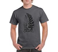 wan The Last Ellie Tattoo of Us Part 2 Fruit of The Loom Short Sleeve T-Shirt-XL Black