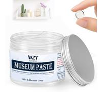 WAN2TLK 180g Clear Museum Gel, Reusable & Removable Museum Putty Wax for Securing Artifacts, Antiques, and Decorations against Falling & Vibration