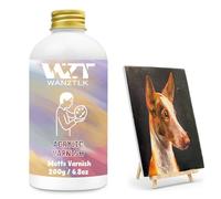WAN2TLK 200ml Acrylic Varnish for Painting, Protective Matte Finish, Non-Yellowing Sealer for Artists Canvas, Wood & Crafts