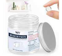 WAN2TLK 340g Clear Museum Gel, Reusable & Removable Museum Putty Wax for Securing Artifacts, Antiques, and Decorations against Falling & Vibration