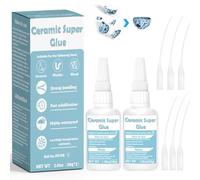 WAN2TLK WAN2TLK Ceramic Glue 60g - Transparent & Instant Strong Bond Adhesive for Fine China, Porcelain & Pottery Repair - Fast Drying, Waterproof & Heat Resistant