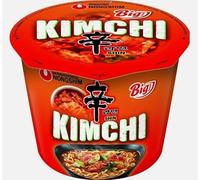 Wanahong Nong Shim KIMCHI Ramyun Ramen Noodle Soup - Big Bowl 112g (Pack of 16)