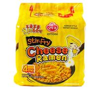 WaNaHong Ottogi Stir-Fry Cheese Ramen - Original (4 Packs)