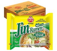 WaNaHong Ottogi Vegan Jin Ramen Noodle, Veggie Flavour, 110g (Pack of 20)