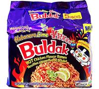 WaNaHong Samyang Hot Chicken Flavour Ramen - Habanero Lime (5 Packs) 675g [Limited Edition] HALAL