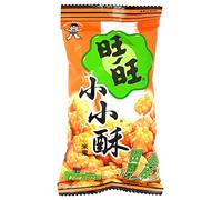 WaNaHong WantWant Premium Rice Crackers | Seaweed, Chicken, Original Crispy Rice Cake Snacks (Original Mild Spicy, 720g (12 Packs x 60g))