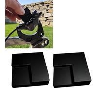 WANAHTON 2-in-1 MTB Brake Piston Advance & Bleeding Block Set Compatible with Shimano More Brakes - Dual-Function Tool for 4-Piston Systems, Flip & Rotate Design, Compact Workshop Essential (2 Pack)