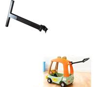 WANAHTON Back Saver Handle Extension Compatible with Little Tikes Cozy Coupe - Tall Parent Push Handle Add-On, Ergonomic Grip, Tool-Free Installation, Saves Your Back