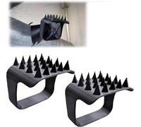 WANAHTON Rain Cover with Bird & Cat Deterrent Spikes Compatible with Blink Outdoor Camera - Weatherproof Security Camera Shield & Anti-Perch Protector 2Pcs