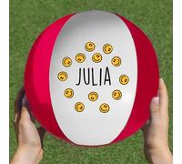 Wanapix | Personalised Beach Ball | Inflatable Beach Ball with Your Photo or Text | Two-Tone Design | PVC to choose from | For Beach or Pool