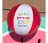 Wanapix | Personalised Beach Ball | Inflatable Beach Ball with Your Photo or Text | Two-Tone Design | PVC to choose from | For Beach or Pool
