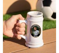 Wanapix | Personalised Beer Mug | German Ceramic Beer Stein | 580 ml | Dishwasher Safe | Original Gift | Monk