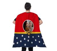 Wanapix | Personalised Superhero Cape for Adults | Reversible Cape Customisable on Both Sides | Various Designs to Choose From | Fun Costume for Adults