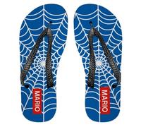 Wanapix | Personalized Unisex Flip Flops | ideal for pool/beach| Size S