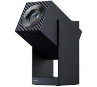 Wanbo Cube 2 Pro Smart Projector with Android TV & ToF Auto-Focus - Compact Portable Mini Projector and Bluetooth Speaker 8W, Keystone Correction, Home Theater for Small Spaces, Bedrooms, Dorms, Blue