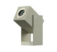 Wanbo Cube 2 Pro Smart Projector with Android TV & ToF Auto-Focus - Compact Portable Mini Projector and Bluetooth Speaker 8W, Keystone Correction, Home Theater for Small Spaces, Bedrooms, Dorms, Green