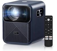 Wanbo Mozart 1 Pro Home Theater Projector for Bedroom, Outdoor & Indoor Home Cinema Speakers - Smart WiFi Projector with Auto Focus, Keystone, Google TV & Netflix - Wireless Streaming & Bluetooth