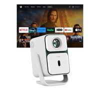 WANBO T2 Ultra Smart Full HD Home Cinema Projector, White