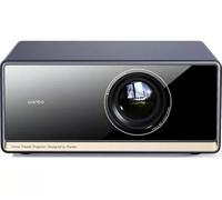 WANBO X5 Pro 4K Projector with WiFi and Bluetooth, Home Outdoor Movie Proyector, Auto Focus & Keystone, 26dB Low Noise, Native 1080P, Smart Projector with Netflix & Google Play, 1100 ANSI & Google TV