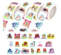 Wanciler 2000 Pcs Reward Stickers for Teachers Cute Animal Designs