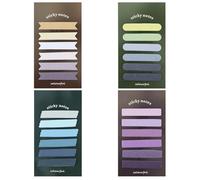 Wanciler 480 pcs Paper Index Tabs 4 Pack Writable Sticky Notes Flags Bible Tabs Pastel Sticky Tabs Book Tabs Annotation Tabs Page Markers Tabs for Little Reminders School Office Supplies