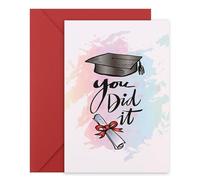Wanciler Graduation Card You Did It College High School Graduation Cards with Envelope 18x12cm 2026 Graduation Greeting Card Gift for Daughter Son Friend Graduates
