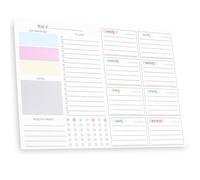 Wanciler Weekly Planner Pad 52 Tear Off Pages Undated Weekly Desk Planning Pad To Do List Note Pad for Home School Work Office Sports Check-in
