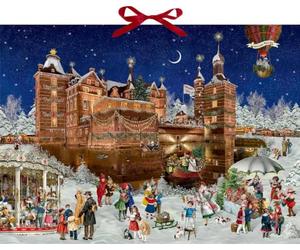 Wand-Adventskalender - Weihnachtszauber auf dem Schloss: (Schloss Merode)