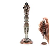 Wand Dice Unique 7-in-1 Metal Dice Spinner for Dungenes and Dragons DND (Red Copper)