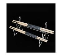 Wand Display Stand Clear, 2 Pcs Acrylic Drum Stick Display Holder for Desk, Modern Drumstick Rack for Drummer, Lightsaber Marimba Sticks Display Collector Organizer(W 10.2 cm(4"))