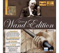 Wand-Edition: Concerto for Piano Winds & Double by Strawinsky, Zimmermann, Fortner, Ligeti (2006) Audio CD