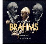 Wand,G - Brahms: Sinfonien Nr. 1, 2 & 3