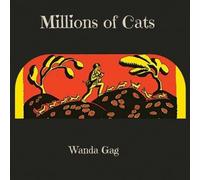 Wanda Gag Millions of Cats Paperback Book Wanda Gag Multicolor