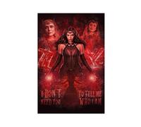 Wanda Maximoff Scarlet Witch (2) Canvas Poster Bedroom Decor Landscape Office Room Decor Gift 12x18inch(30x45cm)