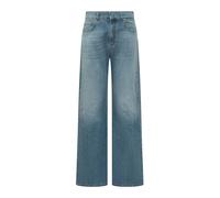 Wanda Wide Leg Jeans - female - PINKO - Wide Jeans - Blue - W28 - Jeans W28