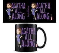 Wandavision All Along Agatha Mug Black/purple (One Size)