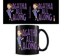 Wandavision All Along Agatha Mug Black/purple (One Size)