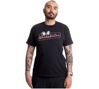 (Small) Marvel Wandavision 'Logo And Faces' (Black) T-Shirt