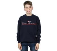 WandaVision Logo Sweatshirt Marvel Navy 12-13 Years