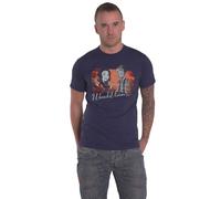 WandaVision Red Logo Cartoon T Shirt Marvel Navy M