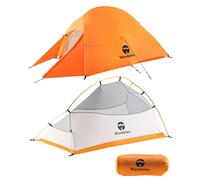 Wandelen Appalachian Lightweight Backpacking Tent - 2 Person 3 Season Ultralight Waterproof Windproof Tent with Footprint Easy Setup Double Layer Outdoor Tent for Camping Hunting Hiking