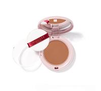 Wander Beauty Wanderlust Powder Foundation - Deep - Blurs and Evens Skin Tone - Perfects and Hydrates With Hyaluronic Acid, Aloe, Honeysuckle, & Vitamin E - Lightweight, Buildable Coverage