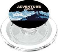 Wander Beyond the Peaks PopSockets PopGrip for MagSafe
