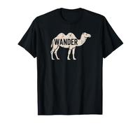 Wander Camel Desert Travel Graphic Tee T-Shirt