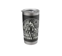 Wander Free in National Parks Graphic Stainless Steel Insulated Tumbler
