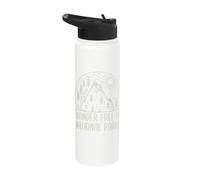 Wander Free in National Parks Graphic Stainless Steel Insulated Water Bottle